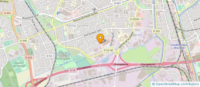 localisation de l'entreprise AFGQ  DUNKERQUE