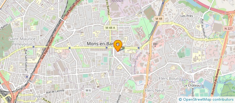 localisation de l'entreprise AFH & AS NEGOCIE  MONS-EN-BARUL