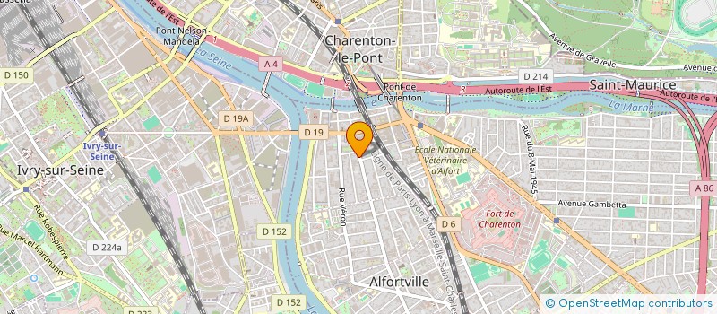 localisation de l'entreprise AFH CONSULTING à ALFORTVILLE