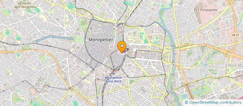localisation de l'entreprise AFI 2  MONTPELLIER