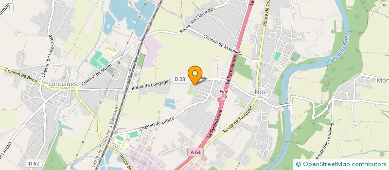 localisation de l'entreprise AFI  NOE