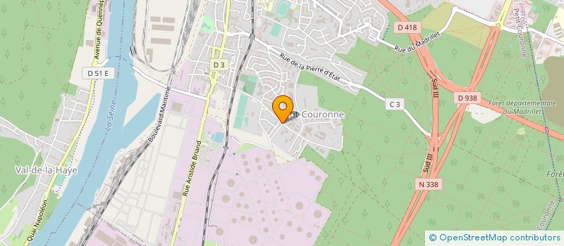 localisation de l'entreprise AFI AUTOMOBILE  PETIT-COURONNE