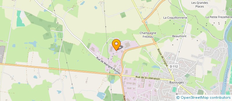 localisation de l'entreprise AFI INSTRUMENTS à CHATEAU-GONTIER-SUR-MAYENNE