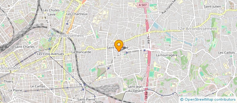 localisation de l'entreprise AFI'MMO à MARSEILLE