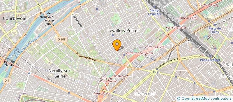 localisation de l'entreprise AFI SERVICES à LEVALLOIS-PERRET