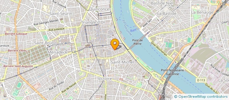 localisation de l'entreprise AFI-TECH CONSULTING à BORDEAUX