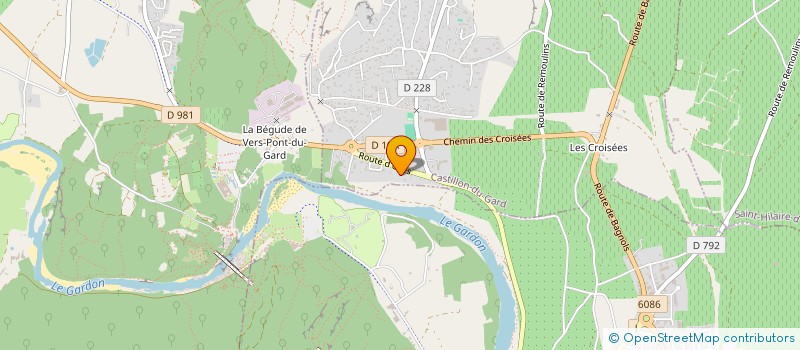 localisation de l'entreprise AFIA CONSORT  POUZILHAC