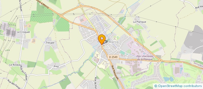 localisation de l'entreprise AFIAFAF DE PONT A MARCQ ENNEVELIN  PONT-A-MARCQ