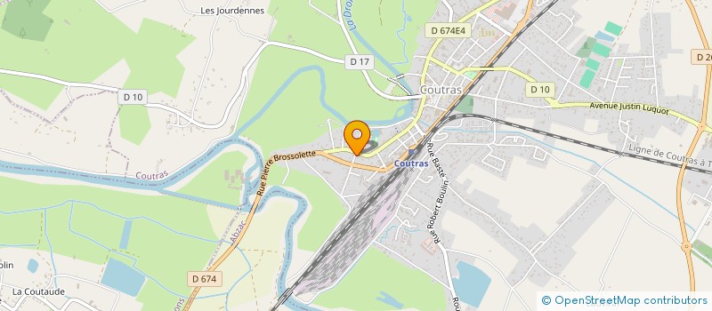 localisation de l'entreprise AFIBAT 33 à COUTRAS