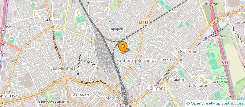 localisation de l'entreprise AFICETS  TOULOUSE