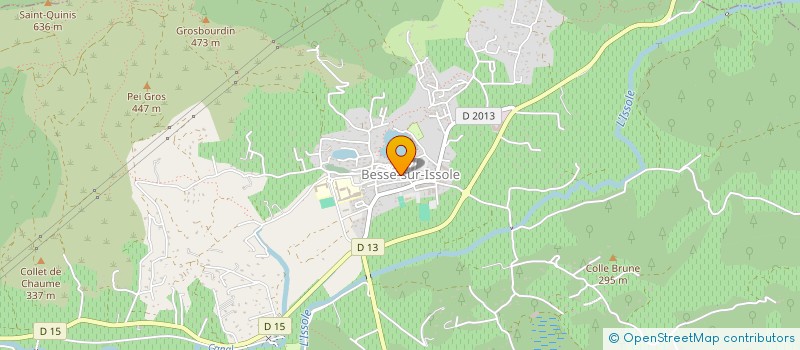 localisation de l'entreprise AFICLIM  BESSE-SUR-ISSOLE