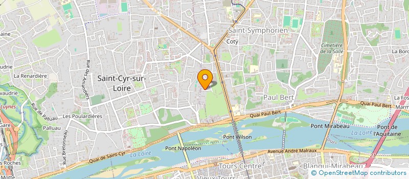 localisation de l'entreprise AFICO PARTENAIRE à TOURS