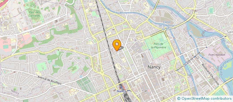 localisation de l'entreprise AFICOOP (ASSOCIATION DES FINANCEMENTS DES COOPERATIVES)  NANCY