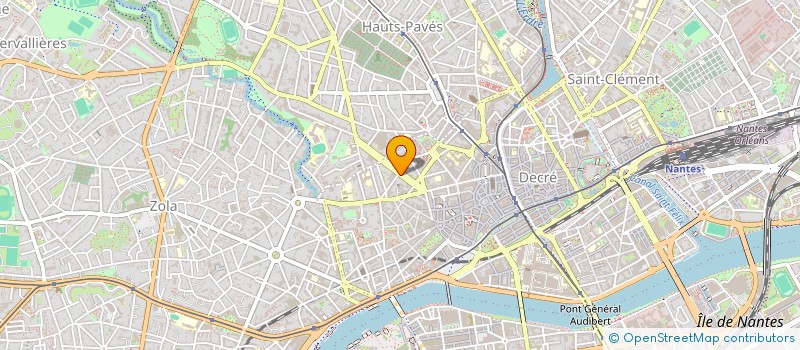 localisation de l'entreprise AFID ABSYLONE à NANTES
