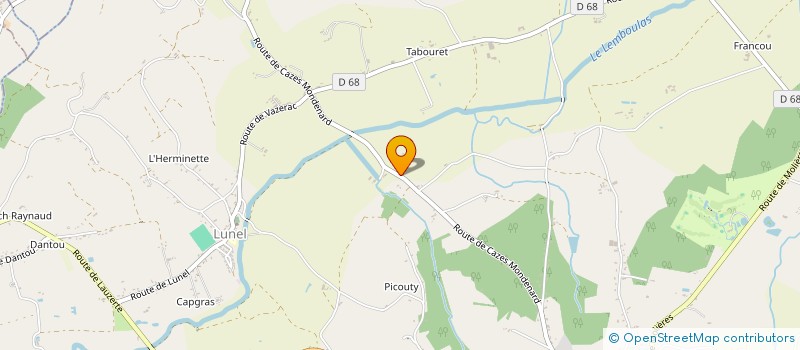 localisation de l'entreprise AFIDEA  LAFRANCAISE