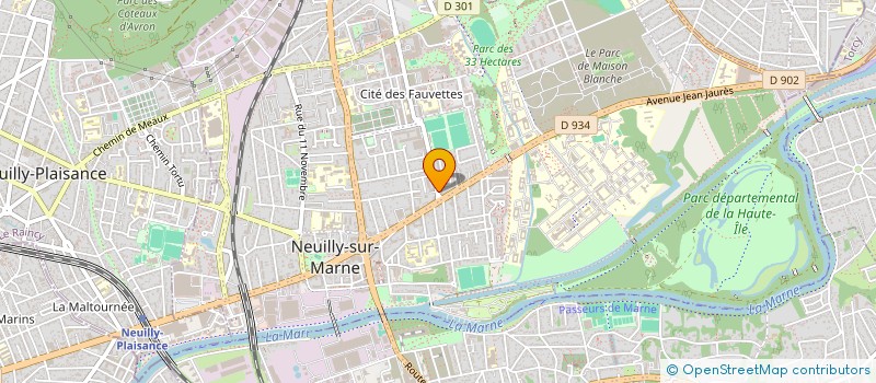 localisation de l'entreprise AFIDIFOOD S à NEUILLY-SUR-MARNE