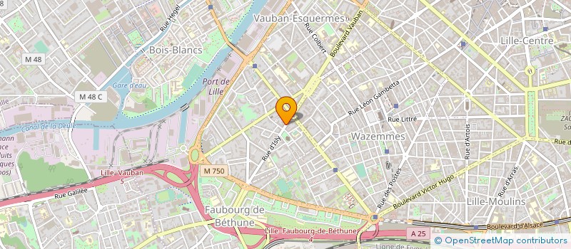localisation de l'entreprise AFIGEC AUDIT HDF à LILLE
