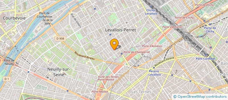 localisation de l'entreprise AFIGEC PIERRELAYE à LEVALLOIS-PERRET