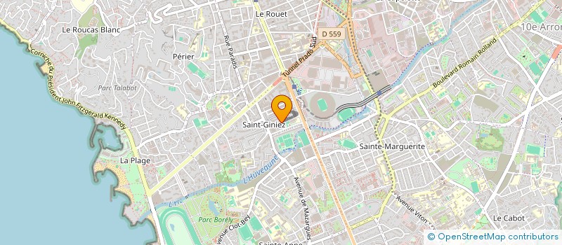 localisation de l'entreprise AFIGEST à MARSEILLE