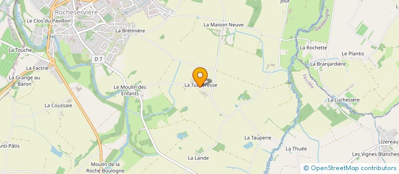 localisation de l'entreprise AFIGESTION  ROCHESERVIERE