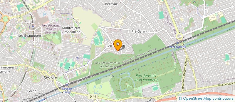localisation de l'entreprise AFII MEUBLES à SEVRAN