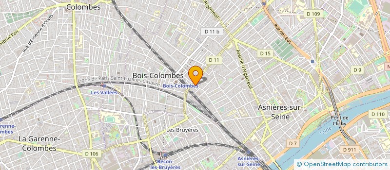 localisation de l'entreprise AFILIGNE à ASNIERES-SUR-SEINE