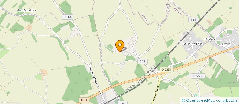 localisation de l'entreprise AFIM GROUP  BREUX-SUR-AVRE