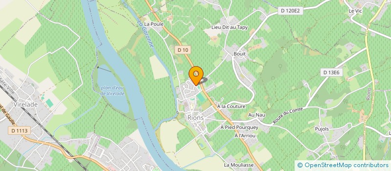 localisation de l'entreprise AFIMB  RIONS