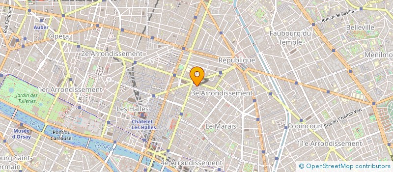 localisation de l'entreprise AFIMEX INTERNATIONAL à PARIS