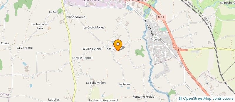 localisation de l'entreprise AFIMMO à LAMBALLE-ARMOR