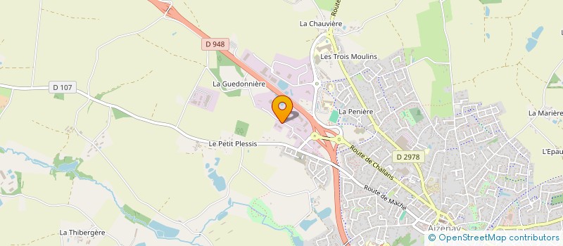 localisation de l'entreprise AFIMMO  AIZENAY