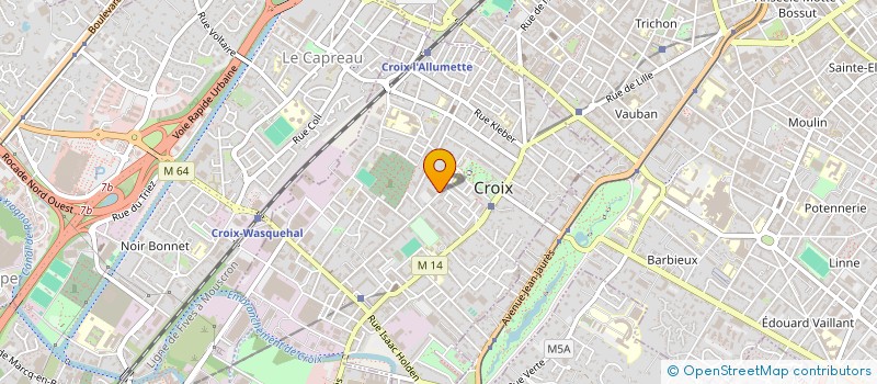 localisation de l'entreprise AFIMMO à CROIX