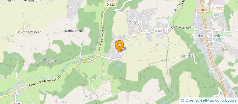 localisation de l'entreprise AFIMMO  MEYRIE