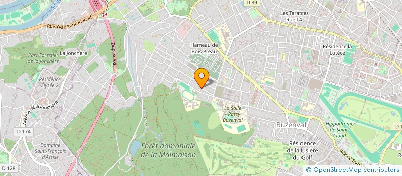 localisation de l'entreprise AFINEC à RUEIL-MALMAISON