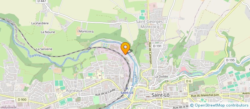 localisation de l'entreprise AFINOMA  SAINT-LO