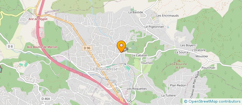 localisation de l'entreprise AFIONIE  LA BOUILLADISSE