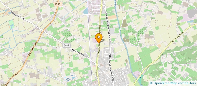 localisation de l'entreprise AFIP INVESTISSEMENT  PERNES-LES-FONTAINES