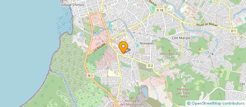 localisation de l'entreprise AFIREACH  CAYENNE