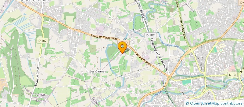 localisation de l'entreprise AFISCO à CARPENTRAS