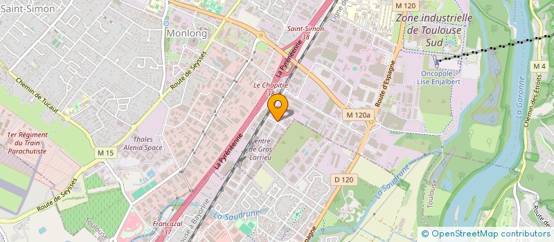 localisation de l'entreprise AFISUD INVESTISSEMENTS à TOULOUSE