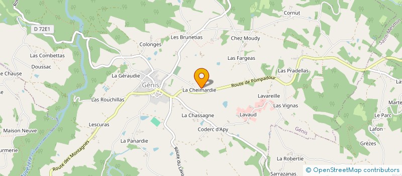 localisation de l'entreprise AFJ  SAINT-JORY-LAS-BLOUX