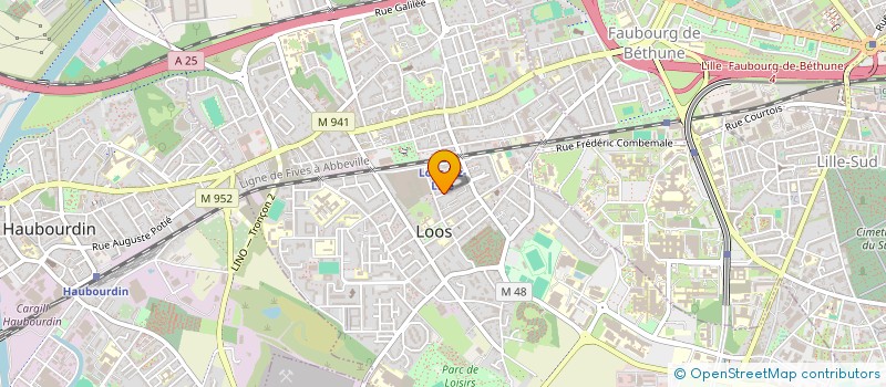 localisation de l'entreprise AFJD  LOOS