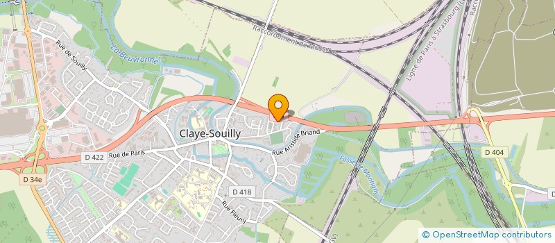 localisation de l'entreprise AFJK EXPORT  CLAYE-SOUILLY