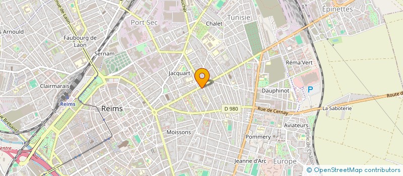 localisation de l'entreprise AFK GROUP  REIMS