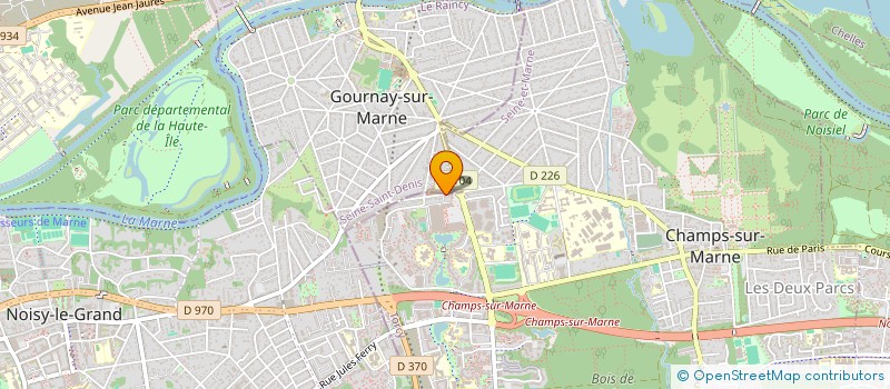 localisation de l'entreprise AFK IMMO  CHAMPS-SUR-MARNE