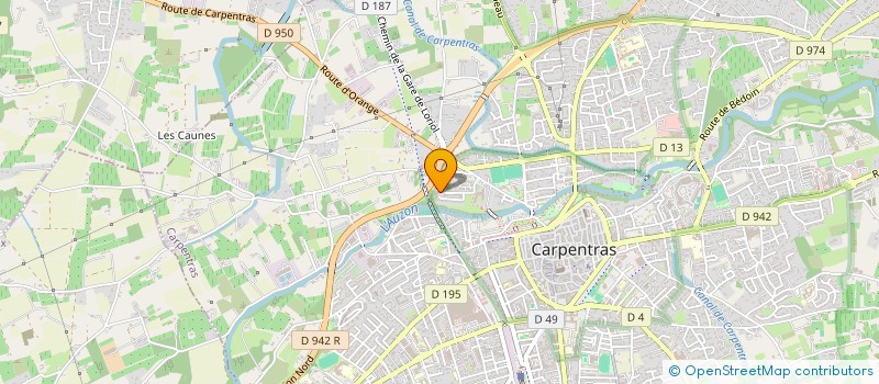 localisation de l'entreprise AFK RESEAU  CARPENTRAS