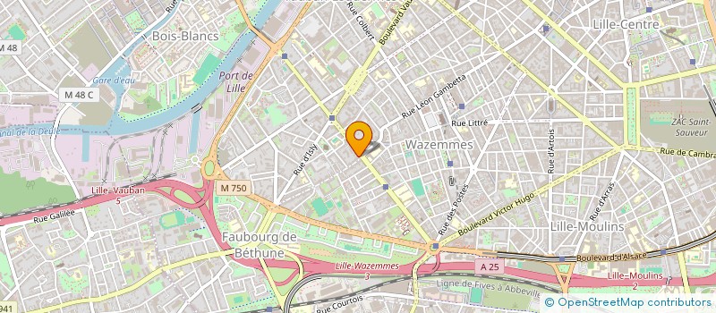 localisation de l'entreprise AFK SOCIETE à LILLE