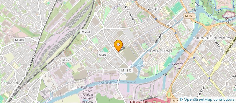 localisation de l'entreprise AFKIR BRAHIM à LILLE
