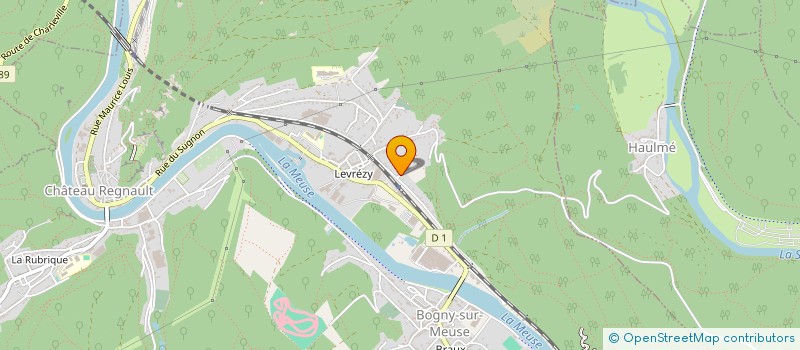 localisation de l'entreprise AFL  BOGNY-SUR-MEUSE