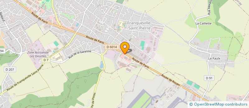 localisation de l'entreprise AFL  FRANQUEVILLE-SAINT-PIERRE